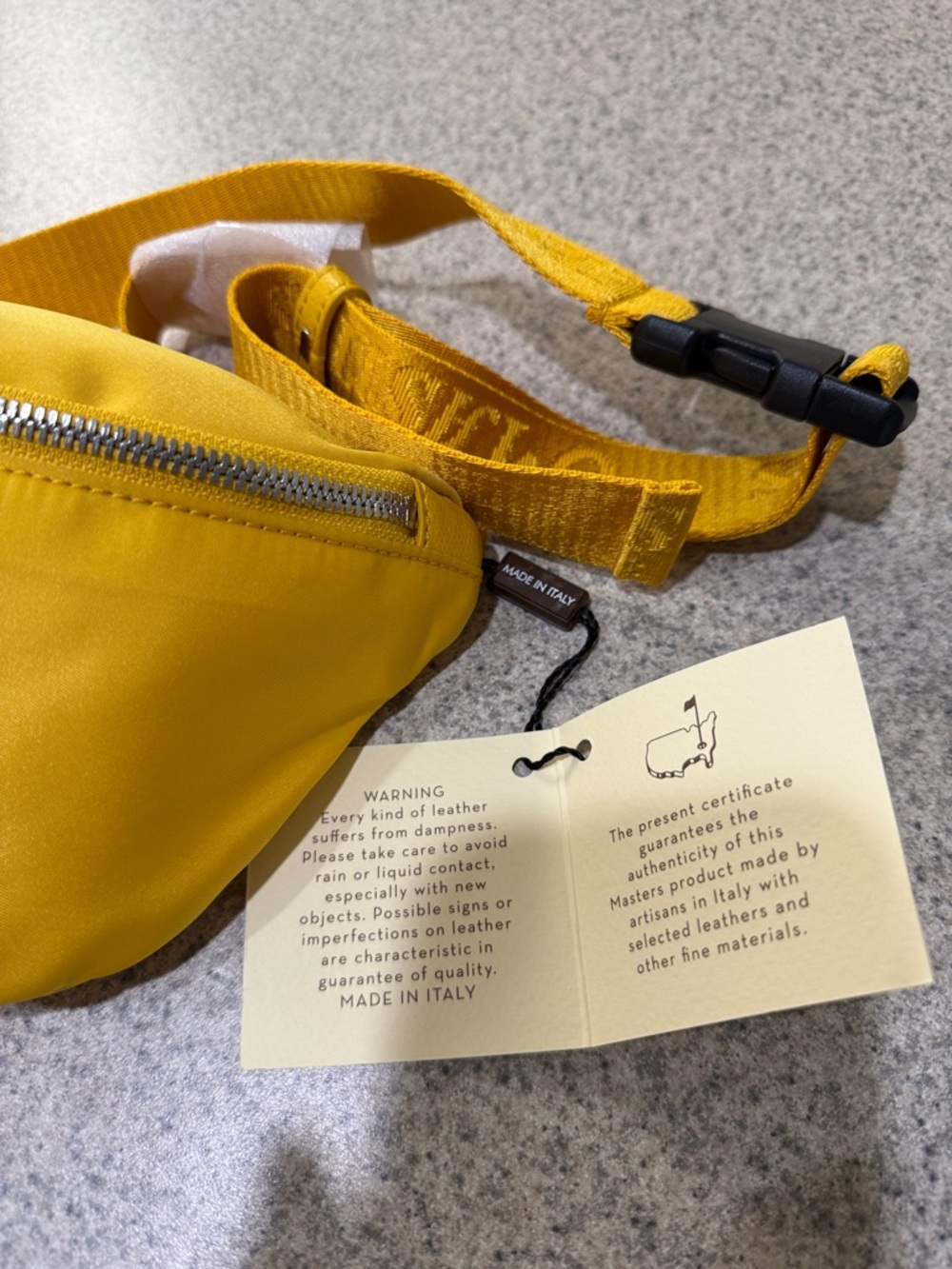 2026 Masters Tournament Belt Bag Yellow!!🔥🔥🔥 - Picture 10 of 16